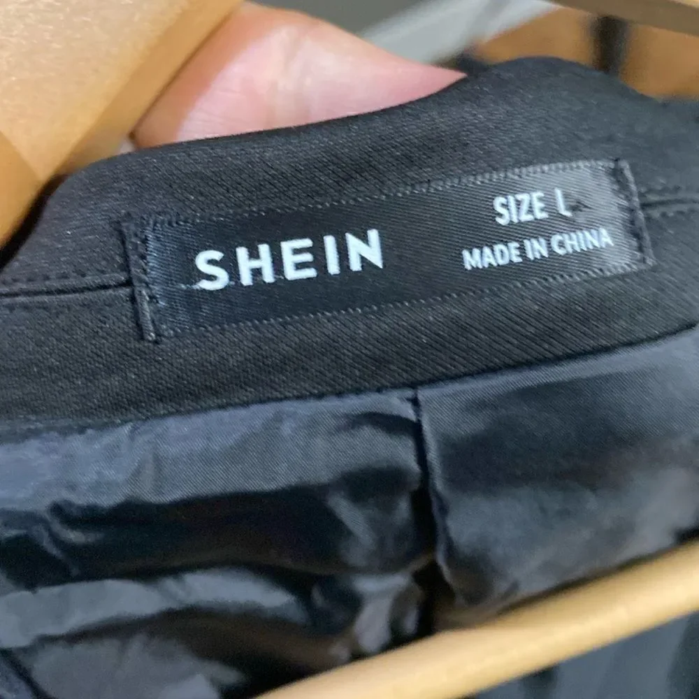 NWOT men’s SHEIN Black Blazer Jacket